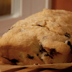 Recipe for gluten free blueberry bread.